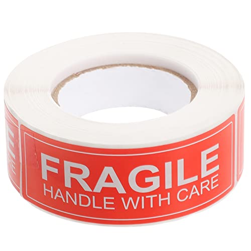 IMIKEYA 1Rolle Fragile Handle With Care Versandaufkleber Selbstklebende Etiketten für Zerbrechliche für Pakete Sendungen Starke Haftung Einfache IMIKEYA 1Rolle Fragile Handle With Care Versandaufkleber Selbstklebende Etiketten für Zerbrechliche für Pakete Sendungen Starke Haftung Einfache von IMIKEYA