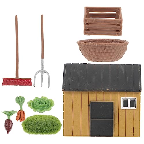 IMIKEYA 1Satz Modellbau Mit Mini Gartengeräten Und Zubehörteilen Für Kreative Tischdekoration Und Gartenlandschaften Für Sammler IMIKEYA 1Satz Modellbau Mit Mini Gartengeräten Und Zubehörteilen Für Kreative Tischdekoration Und Gartenlandschaften Für Sammler von IMIKEYA
