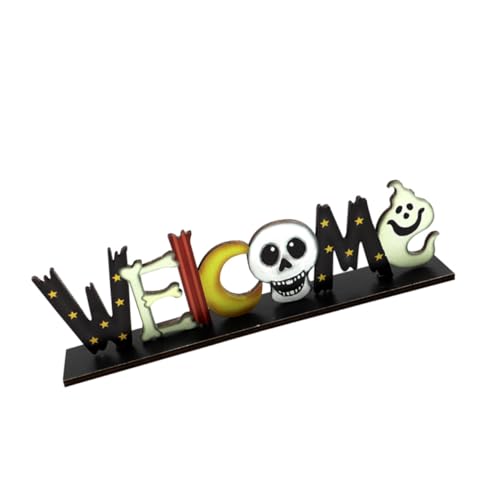 IMIKEYA 1Stk Halloween-Ornamente Dekoration Halloween Halloween-Buchstaben- Aufkleber Halloween atmosphäre Halloween gartendeko esstisch Party-Wohnkultur Party-Szenen- hölzern IMIKEYA 1Stk Halloween-Ornamente Dekoration Halloween Halloween-Buchstaben- Aufkleber Halloween atmosphäre Halloween gartendeko esstisch Party-Wohnkultur Party-Szenen- hölzern von IMIKEYA
