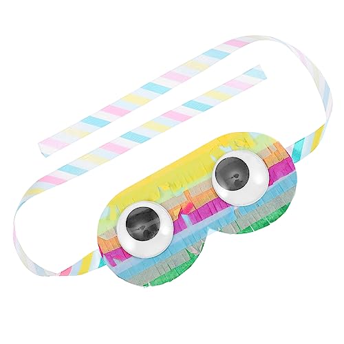 IMIKEYA 1Stück Dekorative Augenbinde für Pinata Lustige Party Augenabdeckung Bunten Farben für Kindergeburtstage und Feierlichkeiten IMIKEYA 1Stück Dekorative Augenbinde für Pinata Lustige Party Augenabdeckung Bunten Farben für Kindergeburtstage und Feierlichkeiten von IMIKEYA