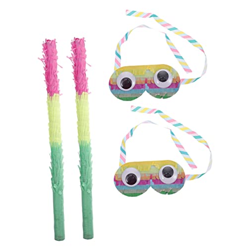 IMIKEYA 2 Sätze Augenmaskenstabspielzeuge Pinatas Abdeckung Dekoration Pinata Augenbinde und Stock bunter Piñata-Stick Luau Partyspielzeug Piñata-Sticks Vorschulspielzeug Papier IMIKEYA 2 Sätze Augenmaskenstabspielzeuge Pinatas Abdeckung Dekoration Pinata Augenbinde und Stock bunter Piñata-Stick Luau Partyspielzeug Piñata-Sticks Vorschulspielzeug Papier von IMIKEYA