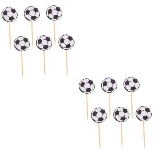 IMIKEYA 2 Sätze Fußball-kucheneinsatz Cupcake-picks Zum Thema Sport Post Kugeln Kuchen Junge Für Party-cupcake-dekoration Fußballparty Dekoration Papier 60 Stück * 2 IMIKEYA 2 Sätze Fußball-kucheneinsatz Cupcake-picks Zum Thema Sport Post Kugeln Kuchen Junge Für Party-cupcake-dekoration Fußballparty Dekoration Papier 60 Stück * 2 von IMIKEYA