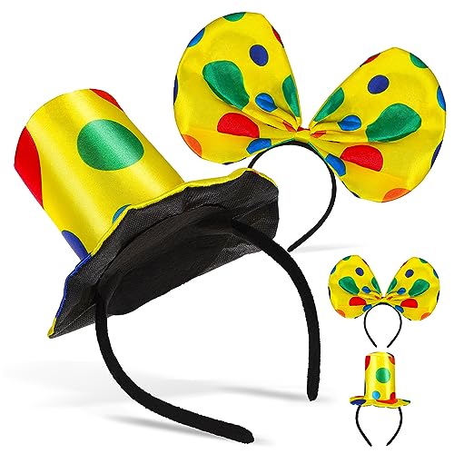 IMIKEYA 2 Sätze kindermütze kappe Lustige Hut caps für Clown-Stirnband Zaubererhut doppelte Aufkleber Halloween-Accessoires Kostüm Clown-Kopfbedeckung Clown-Partyhut Plastik IMIKEYA 2 Sätze kindermütze kappe Lustige Hut caps für Clown-Stirnband Zaubererhut doppelte Aufkleber Halloween-Accessoires Kostüm Clown-Kopfbedeckung Clown-Partyhut Plastik von IMIKEYA