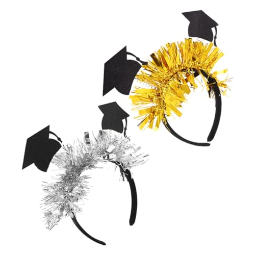 IMIKEYA 2 Stück Abschluss Stirnband Mini Filz Abschlusskappen Haaraccessoire für Hochzeiten Partys Vielseitig Einsetzbar Robust und Stilvoll IMIKEYA 2 Stück Abschluss Stirnband Mini Filz Abschlusskappen Haaraccessoire für Hochzeiten Partys Vielseitig Einsetzbar Robust und Stilvoll von IMIKEYA