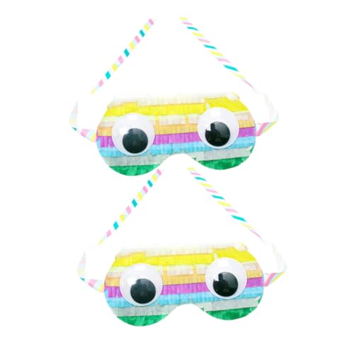 IMIKEYA 2 Stück Augenmaskenspielzeug Geburtstagsfeier Pinata-augenabdeckung Partymaske Für Party-kostüm-masken Partymasken Partyzubehör Für Spiele Pinata-masken Papier IMIKEYA 2 Stück Augenmaskenspielzeug Geburtstagsfeier Pinata-augenabdeckung Partymaske Für Party-kostüm-masken Partymasken Partyzubehör Für Spiele Pinata-masken Papier von IMIKEYA
