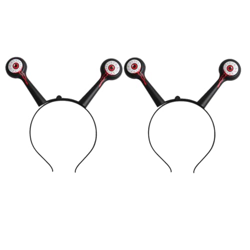 IMIKEYA 2 Stück Halloween Haarreifen mit Großen Augen Eyeball Haarband für Cosplay Karneval Festliche Partydekorationen von IMIKEYA