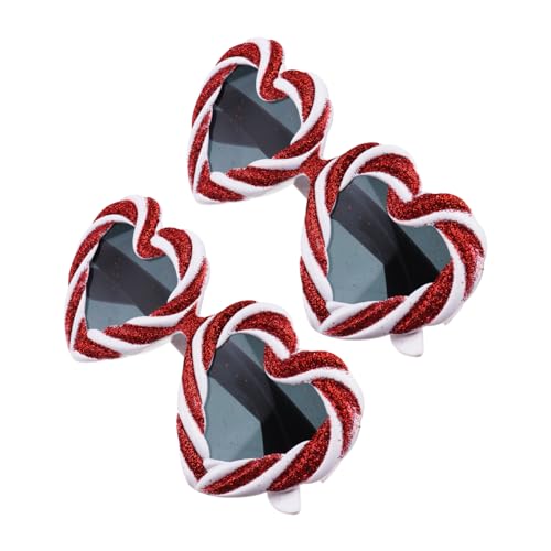 IMIKEYA 2 Stück Herzform Partybrille Lustige Leichte Sonnenbrille für Erwachsene Foto Requisiten für Geburtstagsfeiern und Festivals Rot und Weiß IMIKEYA 2 Stück Herzform Partybrille Lustige Leichte Sonnenbrille für Erwachsene Foto Requisiten für Geburtstagsfeiern und Festivals Rot und Weiß von IMIKEYA
