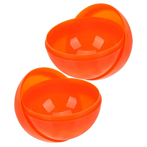 IMIKEYA 2 Stück -Kugel der Kranmaschine Eier zum Dekorieren hängen befüllbare Eierkugel plastische Ornamente Befüllbare Eierornamente Spielzeugeier Plastik Orange IMIKEYA 2 Stück -Kugel der Kranmaschine Eier zum Dekorieren hängen befüllbare Eierkugel plastische Ornamente Befüllbare Eierornamente Spielzeugeier Plastik Orange von IMIKEYA