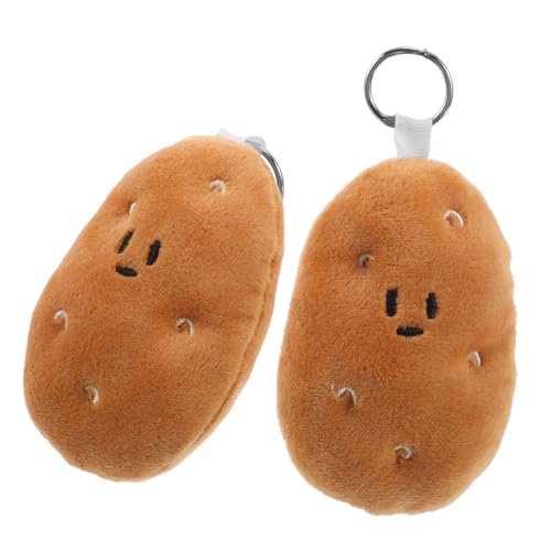 IMIKEYA 2 Stück Plüsch Kartoffel Anhänger Kartoffeln Essen Lustige Schlüsselanhänger Für Kollegen Inspirierender Schlüsselanhänger Taschenanhänger Dekoration Plüsch Geldbörsen IMIKEYA 2 Stück Plüsch Kartoffel Anhänger Kartoffeln Essen Lustige Schlüsselanhänger Für Kollegen Inspirierender Schlüsselanhänger Taschenanhänger Dekoration Plüsch Geldbörsen von IMIKEYA
