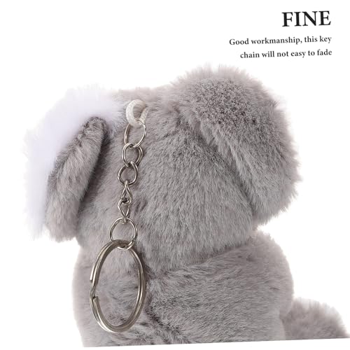 IMIKEYA 2 Stück Plüsch Koala Schlüsselanhänger Kuscheliger Taschenanhänger für Rucksack Kindergeburtstag Party Gastgeschenke Niedliches Koala Motiv Langlebig und Dekorativ von IMIKEYA