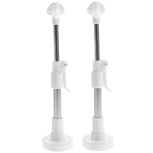 IMIKEYA 2 Stück Puppenständer Stand Zeigen Anzeige Klein Puppe Steht Figur Rosa Zubehör Für Babypuppen Haltebügel Für Modell Verstellbarer Präsentationsständer Weiß Plastik von IMIKEYA