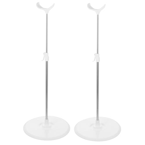 IMIKEYA 2 Stück Puppenständer Verstellbar Doll Display Stands für Stabile Unterstützung von Figuren und Puppen für Präsentation Regal IMIKEYA 2 Stück Puppenständer Verstellbar Doll Display Stands für Stabile Unterstützung von Figuren und Puppen für Präsentation Regal von IMIKEYA