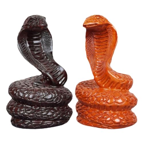 IMIKEYA 2 Stück Schlangen Holz Deko, kleine Schlangen Figur Holz Deko, chinesische Schlange Figur Feng Shui Schlange Statue Glück Jahressymbol Tischdeko IMIKEYA 2 Stück Schlangen Holz Deko, kleine Schlangen Figur Holz Deko, chinesische Schlange Figur Feng Shui Schlange Statue Glück Jahressymbol Tischdeko von IMIKEYA