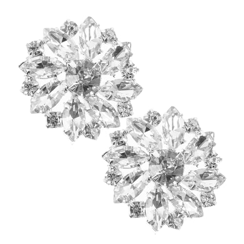IMIKEYA 2 Stück Teiliges Strass Metall Knopf Abnehmbare DIY Schuhclips mit Rundem Glitzer Schmuckverzierung für Brautschuhe Party Accessoire Einfach Anzunähen Langlebig und Vielseitig IMIKEYA 2 Stück Teiliges Strass Metall Knopf Abnehmbare DIY Schuhclips mit Rundem Glitzer Schmuckverzierung für Brautschuhe Party Accessoire Einfach Anzunähen Langlebig und Vielseitig von IMIKEYA
