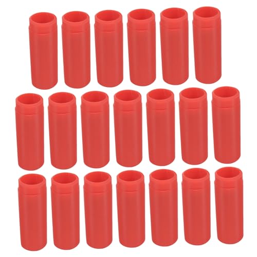 IMIKEYA 20 Stück Conch Whistle Krachmacher für Party pfeifen Gastgeschenke Pfeifenspielzeug Pfeifen für Hornblase pfeifen pfeift Masse Plastik rot von IMIKEYA