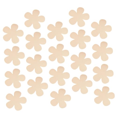 IMIKEYA Holzrohlinge Zum Basteln 20 Stück Blumenverzierungen Für Handgefertigte Dekorationen IMIKEYA Holzrohlinge Zum Basteln 20 Stück Blumenverzierungen Für Handgefertigte Dekorationen von IMIKEYA