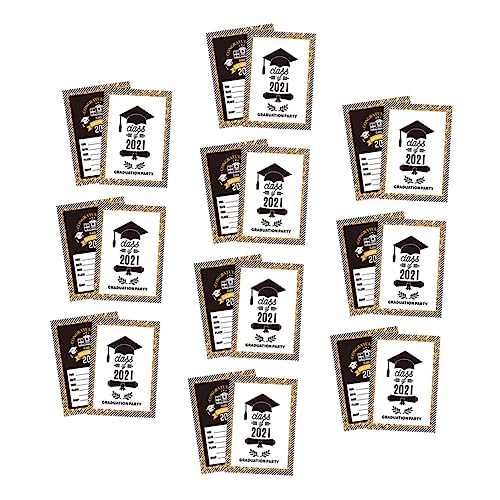 IMIKEYA 20 Stück Grußkarte Einladung Zum Abschluss Party-gruß Einladungskarten Zur Abschlussfeier Party-einladungskarte Einladungskarte Zur Abschlussfeier Abschlusskarten Black Papier IMIKEYA 20 Stück Grußkarte Einladung Zum Abschluss Party-gruß Einladungskarten Zur Abschlussfeier Party-einladungskarte Einladungskarte Zur Abschlussfeier Abschlusskarten Black Papier von IMIKEYA