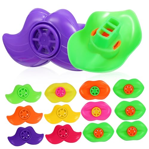 IMIKEYA 20 Stück Lippen- und Bartspielzeug für Party Taschen Noisemaker pfeifen Ausblaspfeife Geburtstags-Gebläse Geräuschemacher Spielzeugpfeife Plastik IMIKEYA 20 Stück Lippen- und Bartspielzeug für Party Taschen Noisemaker pfeifen Ausblaspfeife Geburtstags-Gebläse Geräuschemacher Spielzeugpfeife Plastik von IMIKEYA