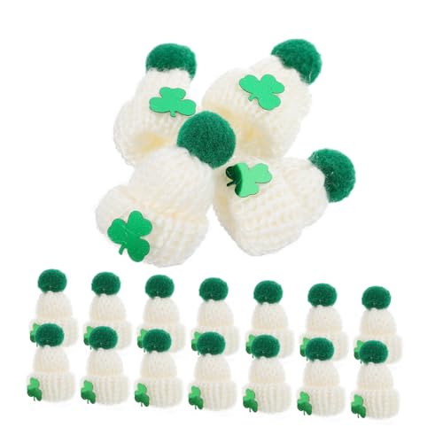 IMIKEYA 20 Stück Mini Wollhutschmuck Partyzubehör zum St. Patrick's Day Mini-Strickornamente Mini-Strickmützen von St. Patrick Puppenhut DIY-Kunstbedarf Mini-Hut Garn IMIKEYA 20 Stück Mini Wollhutschmuck Partyzubehör zum St. Patrick's Day Mini-Strickornamente Mini-Strickmützen von St. Patrick Puppenhut DIY-Kunstbedarf Mini-Hut Garn von IMIKEYA