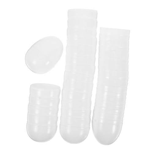 IMIKEYA 20 Stück Ostereier Eier Ornamente Niedlich Bunt Pastell Dekorative Szene Dekoration Gesprenkelte Jagd Leere Befüllbare Eier Gastgeschenke Dekorieren Groß DIY Ostern von IMIKEYA