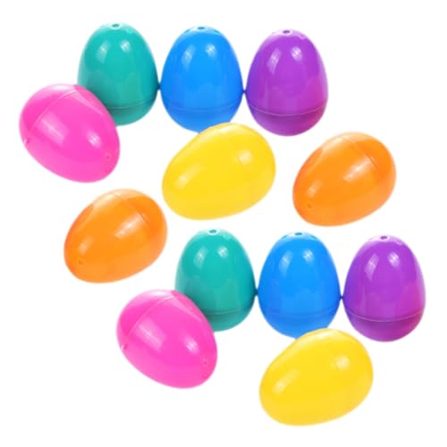 IMIKEYA 20 Stück Ostereier Für Party Jagd -süßigkeiten-boxen Osterei-verzierungen Befüllbare Eierornamente Geschenkboxen Mit Süßigkeiten Zu Ostern Eiförmige Geschenkboxen Plastik von IMIKEYA