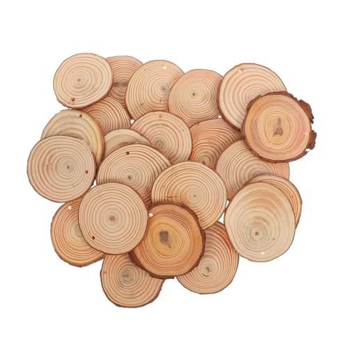 IMIKEYA 20 Stück Teiliges Holzscheiben für Bastelprojekte Natürliche Holzstücke für Diy Weihnachtsdekorationen für Kreative Bastelideen IMIKEYA 20 Stück Teiliges Holzscheiben für Bastelprojekte Natürliche Holzstücke für Diy Weihnachtsdekorationen für Kreative Bastelideen von IMIKEYA