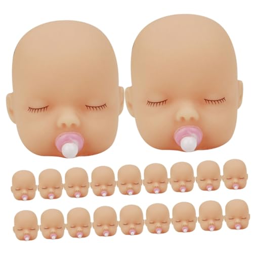 IMIKEYA 20 Stück Teiliges Kleine Vinyl Puppenköpfe Praktische DIY Bastelköpfe für Schlüsselanhänger Lebensechte Miniatur Köpfe für Puppenhaus für Kreative Bastelprojekte IMIKEYA 20 Stück Teiliges Kleine Vinyl Puppenköpfe Praktische DIY Bastelköpfe für Schlüsselanhänger Lebensechte Miniatur Köpfe für Puppenhaus für Kreative Bastelprojekte von IMIKEYA