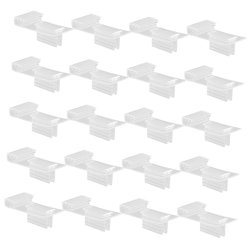 IMIKEYA 20 Stück Wiederverwendbare Clip Etikettenhalter für Preisschilder Transparente Halterung für Supermärkte Geschäfte und Einkaufszentren Installieren Wechseln IMIKEYA 20 Stück Wiederverwendbare Clip Etikettenhalter für Preisschilder Transparente Halterung für Supermärkte Geschäfte und Einkaufszentren Installieren Wechseln von IMIKEYA