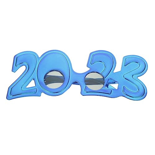 IMIKEYA 2023 Lustige Fotokabine Requisiten Cosplay-brille Plastikpartybrille Urlaubsparty-brille Pc-rahmen Aus Kunststoff Blue IMIKEYA 2023 Lustige Fotokabine Requisiten Cosplay-brille Plastikpartybrille Urlaubsparty-brille Pc-rahmen Aus Kunststoff Blue von IMIKEYA