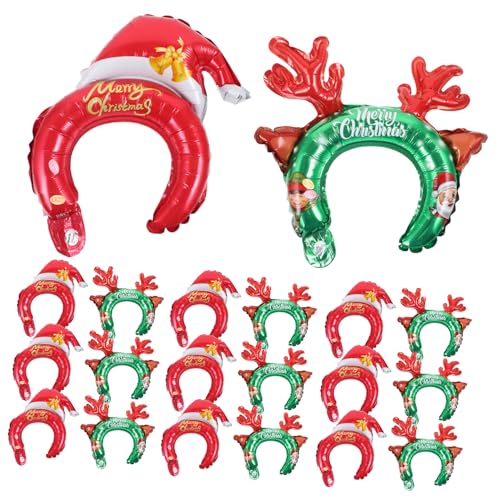 IMIKEYA 20st Weihnachtsballon-stirnband Weihnachtsstirnband Aufblasbar Partylichter Lichterketten Tierische Stirnbänder Rentier-cosplay-stirnband Geburtstag Luftballons Neon Aluminiumfolie IMIKEYA 20st Weihnachtsballon-stirnband Weihnachtsstirnband Aufblasbar Partylichter Lichterketten Tierische Stirnbänder Rentier-cosplay-stirnband Geburtstag Luftballons Neon Aluminiumfolie von IMIKEYA