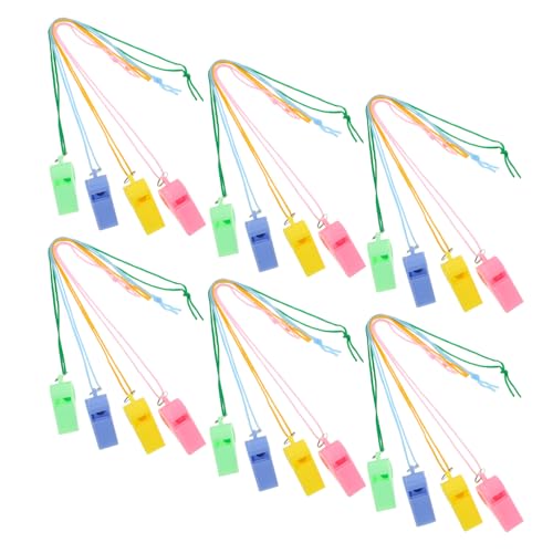 IMIKEYA 24 Stück Kinderpfeife für Pfeife für Pfeifen für Zugpfeife Masse Pfeiffußball für Fußball-Pfeifen-Partygeschenk Spielzeugpfeifen Plastik IMIKEYA 24 Stück Kinderpfeife für Pfeife für Pfeifen für Zugpfeife Masse Pfeiffußball für Fußball-Pfeifen-Partygeschenk Spielzeugpfeifen Plastik von IMIKEYA
