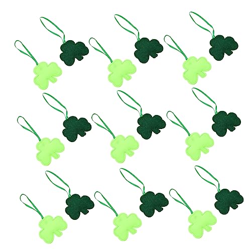 IMIKEYA Stück Kleeblatt-Charme Shamrock -Dekorationen Kleeblatt-Girlande Party St. Patricks Day Dekoration Shamrock Dekoration Kleeblatt-Requisite Kleeblattverzierung gefühlt IMIKEYA Stück Kleeblatt-Charme Shamrock -Dekorationen Kleeblatt-Girlande Party St. Patricks Day Dekoration Shamrock Dekoration Kleeblatt-Requisite Kleeblattverzierung gefühlt von IMIKEYA
