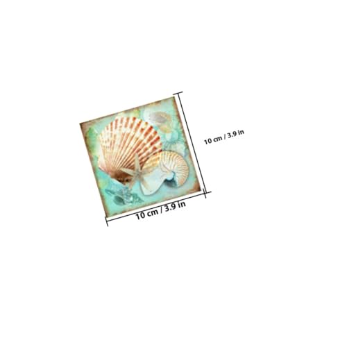 IMIKEYA 24 Stück Teiliges Abnehmbare mit Wasserdichtem Meerestier design Selbstklebend Vintage Stil Geeignet für Badezimmer Küche Glatte Oberflächen Wie und Wände IMIKEYA 24 Stück Teiliges Abnehmbare mit Wasserdichtem Meerestier design Selbstklebend Vintage Stil Geeignet für Badezimmer Küche Glatte Oberflächen Wie und Wände von IMIKEYA
