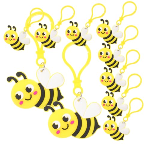 IMIKEYA 24 Stück Teiliges Niedliche Bienen Schlüsselanhänger mit Karabiner Kreative Taschen und Rucksackdeko Praktische Schlüsselringe Geschenkidee für Geburtstag Party und Alltag IMIKEYA 24 Stück Teiliges Niedliche Bienen Schlüsselanhänger mit Karabiner Kreative Taschen und Rucksackdeko Praktische Schlüsselringe Geschenkidee für Geburtstag Party und Alltag von IMIKEYA