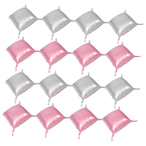 IMIKEYA 25 Doppelseitige Folienballons: Quadratische Aluminiumfolienballons Als Wandhintergrund Für Hochzeiten, Geburtstage, Partys, Diy-tunnelbogen-girlanden IMIKEYA 25 Doppelseitige Folienballons: Quadratische Aluminiumfolienballons Als Wandhintergrund Für Hochzeiten, Geburtstage, Partys, Diy-tunnelbogen-girlanden von IMIKEYA