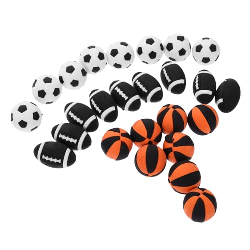 IMIKEYA 25 Stück Radiergummi Neuheit Sport klein geformt Ball Spielzeuggummi Mini-Radierer Fun Eraser für Kindergummi IMIKEYA 25 Stück Radiergummi Neuheit Sport klein geformt Ball Spielzeuggummi Mini-Radierer Fun Eraser für Kindergummi von IMIKEYA