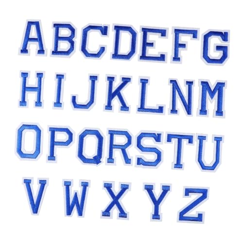 IMIKEYA 26Stücke Buchstabenaufnäher Aufbügeln Dekorative Patches für Kleidung Langlebige Applikationen Polyestermaterial für Jeans Rucksäcke und IMIKEYA 26Stücke Buchstabenaufnäher Aufbügeln Dekorative Patches für Kleidung Langlebige Applikationen Polyestermaterial für Jeans Rucksäcke und von IMIKEYA