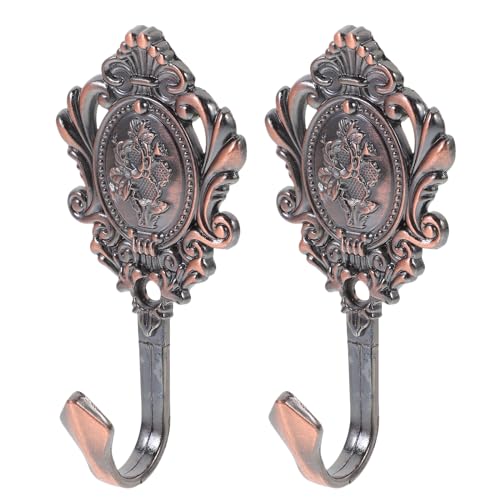 IMIKEYA 2 Stück Vintage Wandhaken Mit Rosendesign Zinklegierung Kleiderhaken Für Vorhänge Handtücher Und Hüte Elegante Wandmontage Für Home Office Und Wohnzimmer IMIKEYA 2 Stück Vintage Wandhaken Mit Rosendesign Zinklegierung Kleiderhaken Für Vorhänge Handtücher Und Hüte Elegante Wandmontage Für Home Office Und Wohnzimmer von IMIKEYA