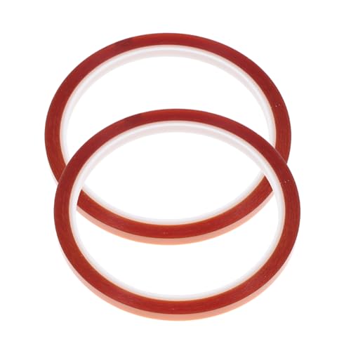 IMIKEYA 2Rollen Professionelles Sublimationsband Set Hochtemperatur Klebeband für Elektronik und Wellenlötabschirmung Hitzebeständig und Langlebig für Sublimation Anwendungen von IMIKEYA