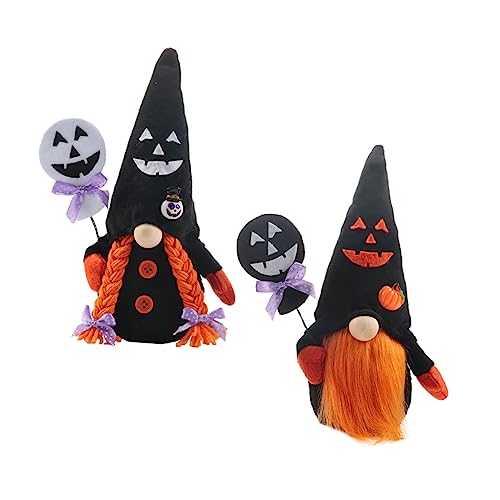 IMIKEYA 2St Halloween-Puppe Halloween-Wohndekoration Wichtel Tischdekoration Halloween-Herzstück Halloween Figuren Halloween-Figuren Zwerg Ornament Halloween-Party- Stoff IMIKEYA 2St Halloween-Puppe Halloween-Wohndekoration Wichtel Tischdekoration Halloween-Herzstück Halloween Figuren Halloween-Figuren Zwerg Ornament Halloween-Party- Stoff von IMIKEYA