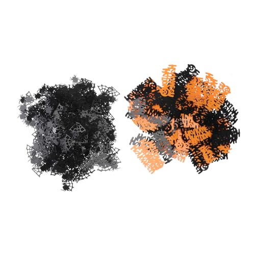 IMIKEYA 2er Pack Halloween Konfetti Bat Pumpkin Spider Web Mix Farbenfrohes Partydeko Zubehör für Zuhause Bar Wiederverwendbares Hochwertiges Papierkonfetti mit Leuchtenden Farben und IMIKEYA 2er Pack Halloween Konfetti Bat Pumpkin Spider Web Mix Farbenfrohes Partydeko Zubehör für Zuhause Bar Wiederverwendbares Hochwertiges Papierkonfetti mit Leuchtenden Farben und von IMIKEYA
