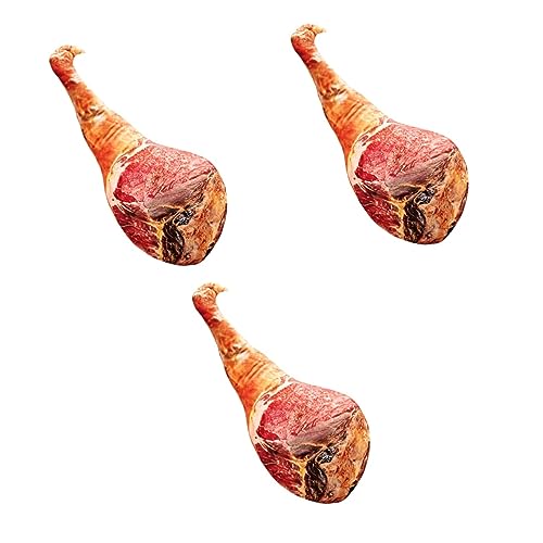 IMIKEYA 3 STK kreatives Schinkenkissen Simulation Essen -Plüsch Baby-Mädchen- Babygeschenke simuliertes Futterkissen Plüsch-Wurfkissen Trommelstock 3D IMIKEYA 3 STK kreatives Schinkenkissen Simulation Essen -Plüsch Baby-Mädchen- Babygeschenke simuliertes Futterkissen Plüsch-Wurfkissen Trommelstock 3D von IMIKEYA