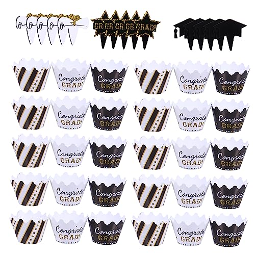IMIKEYA 3 Sätze Abschlusstorte Umgeben Kuchen Picks Felgen Dekoration Cupcake Picks Für Abschlussfeier Cupcake Picks Für Absolventenfeier Kuchen Dekorative Topper Kuchendekor 24 Stück * 3 IMIKEYA 3 Sätze Abschlusstorte Umgeben Kuchen Picks Felgen Dekoration Cupcake Picks Für Abschlussfeier Cupcake Picks Für Absolventenfeier Kuchen Dekorative Topper Kuchendekor 24 Stück * 3 von IMIKEYA
