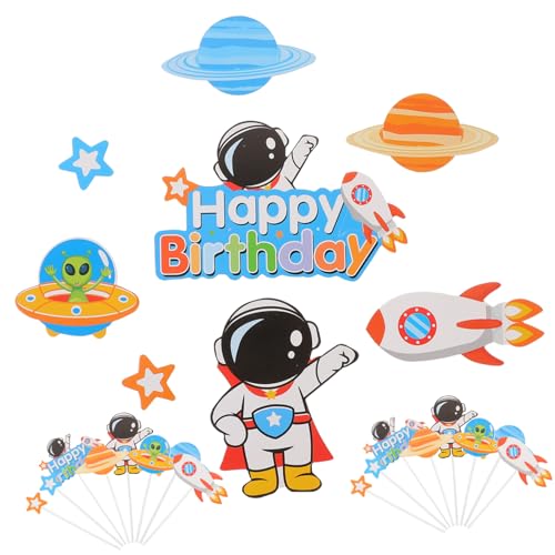 IMIKEYA 3 Sätze Astronaut -Kuchenaufkleber Dekoration Stern Planet Lieferungen Party Einlagen für Geburtstagstorten Kuchen Topper Geburtstag Feenkuchendeckel Kuchenverzierungen Papier IMIKEYA 3 Sätze Astronaut -Kuchenaufkleber Dekoration Stern Planet Lieferungen Party Einlagen für Geburtstagstorten Kuchen Topper Geburtstag Feenkuchendeckel Kuchenverzierungen Papier von IMIKEYA
