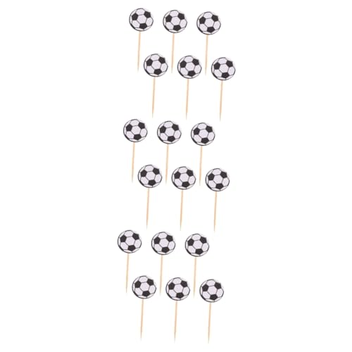 IMIKEYA 3 Sätze Fußball-kucheneinsatz Kugeln Kuchen Party Dekoration Fußballkuchen-picks Fußball-cupcake-topper Junge Fußball Cupcake Topper Post Papier 60 Stück * 3 IMIKEYA 3 Sätze Fußball-kucheneinsatz Kugeln Kuchen Party Dekoration Fußballkuchen-picks Fußball-cupcake-topper Junge Fußball Cupcake Topper Post Papier 60 Stück * 3 von IMIKEYA