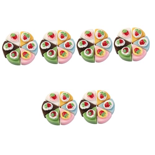 IMIKEYA 3 Sätze Teiliges Kuchen Dekorationsset Für Puppenhaus Dessertmodelle Für Kreative Diy Dekorationen Und Spielzeugzubehör 12 Stücke * 3 IMIKEYA 3 Sätze Teiliges Kuchen Dekorationsset Für Puppenhaus Dessertmodelle Für Kreative Diy Dekorationen Und Spielzeugzubehör 12 Stücke * 3 von IMIKEYA