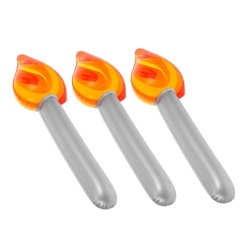 IMIKEYA 3 Teiliges Fackelspielzeug Für Cosplay Fackelspielzeug Flammenloses Feuer Künstliche Flamme Bläst Sich Auf Rollenspiel Fackel Aufblasbare Fackel Requisite Flammenfackel IMIKEYA 3 Teiliges Fackelspielzeug Für Cosplay Fackelspielzeug Flammenloses Feuer Künstliche Flamme Bläst Sich Auf Rollenspiel Fackel Aufblasbare Fackel Requisite Flammenfackel von IMIKEYA