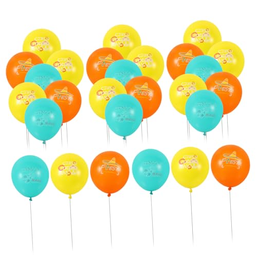 IMIKEYA 30 Stück mexikanischer Ballon Dekorationen Party Ballondekoration ballons luftballone karnawal wasserballon Geburtstagsballon Fotografie-Requisiten festlicher Ballon Emulsion IMIKEYA 30 Stück mexikanischer Ballon Dekorationen Party Ballondekoration ballons luftballone karnawal wasserballon Geburtstagsballon Fotografie-Requisiten festlicher Ballon Emulsion von IMIKEYA