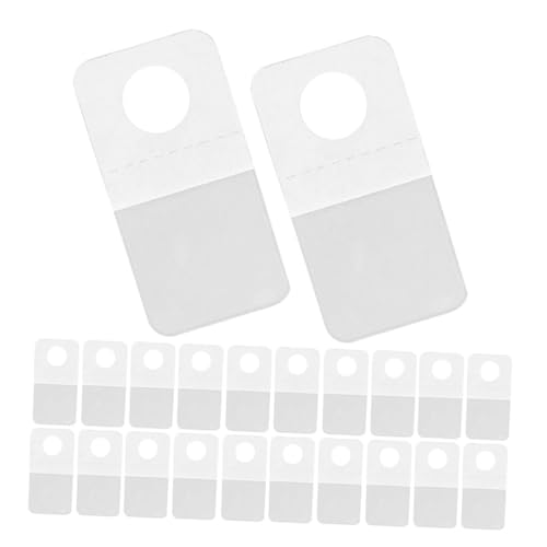 IMIKEYA 300 Stück Selbstklebende Transparente Aufhänger mit Rundloch Klare Kunststoff-Hang Tabs für Verpackungen PVC Pet Material Für Einzelhandel und Produktpräsentation IMIKEYA 300 Stück Selbstklebende Transparente Aufhänger mit Rundloch Klare Kunststoff-Hang Tabs für Verpackungen PVC Pet Material Für Einzelhandel und Produktpräsentation von IMIKEYA