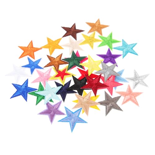 IMIKEYA 35 Stück Teiliges Stern Bügelaufnäher Bestickte Applikationen für Kleidung Taschen Hüte DIY Dekoration und Reparatur für Kreative Bastelprojekte IMIKEYA 35 Stück Teiliges Stern Bügelaufnäher Bestickte Applikationen für Kleidung Taschen Hüte DIY Dekoration und Reparatur für Kreative Bastelprojekte von IMIKEYA
